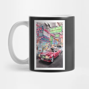 Hong Kong City Night Mug